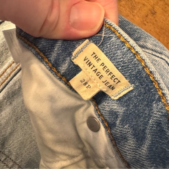 MADEWELL Perfect Vintage Ripped Jeans - Petite - Picture 7 of 8